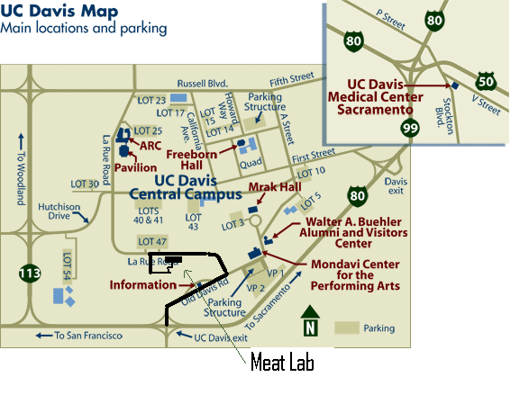 Map of Davis