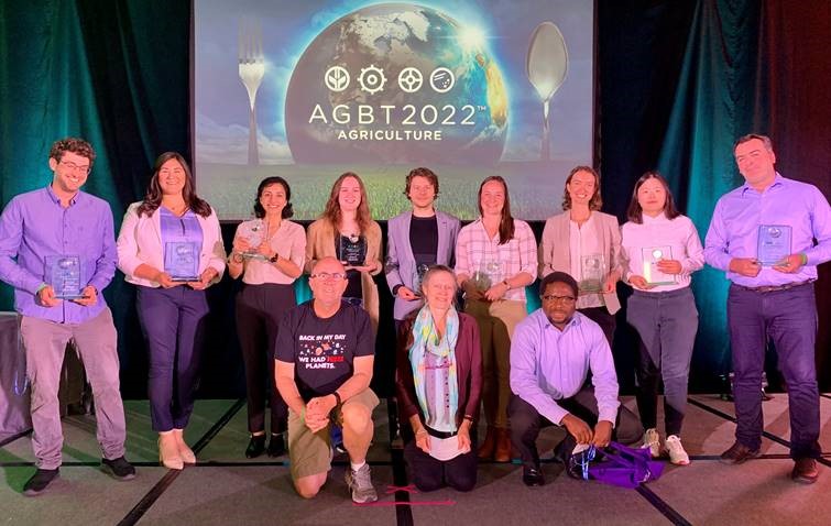 Reward winners at Advances in Genome Biology and Technology (AGBT) 2022
