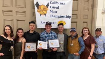 From Left to right Chyanne Hughes, Sethi Verner. Josh Cheng, Jared Hickory. Andy Leung, Mario Valdez, Grazia Machado and Coach/Advisor Caleb Sehnert