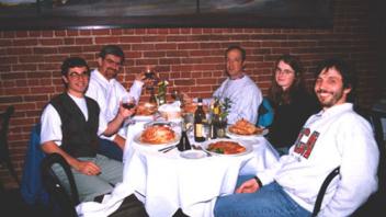 At San Diego PAG: Mario Poli, JFM, Pablo Corva, Marusa Debeljak, Peter Dovc, 1997