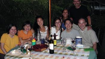  Nora, Alma, Marisa, Kristy, Ricardo, Charles, Rosina, JFM, 2001