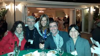 Angela Canovas, Juan Medrano, Rosina Fossati, Toni Reverter and Alma Islas, January, 2014