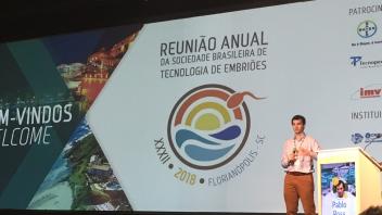 Dr. Ross presenting in Brazil