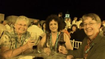 Carol Beatty (Prof. Emerita, UCDMC), Dr. Zehava Uni (Chair Dept. of Animal Science, Hebrew U of Jerusalem) and Dr. Bradley at the EPC Gala Dinner in Dubrovnik