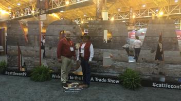 Don Harper and Dan Sehnert at the National Beef Cattlemen’s Association Convention